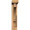 Ekena Millwork Balboa Block Smooth Bracket w/ Offset Brace, Western Red Cedar, 3 1/2"W x 18"D x 18"H BKT0402X18X18BOA05SWR - alternate 2